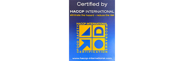 certification HACCP