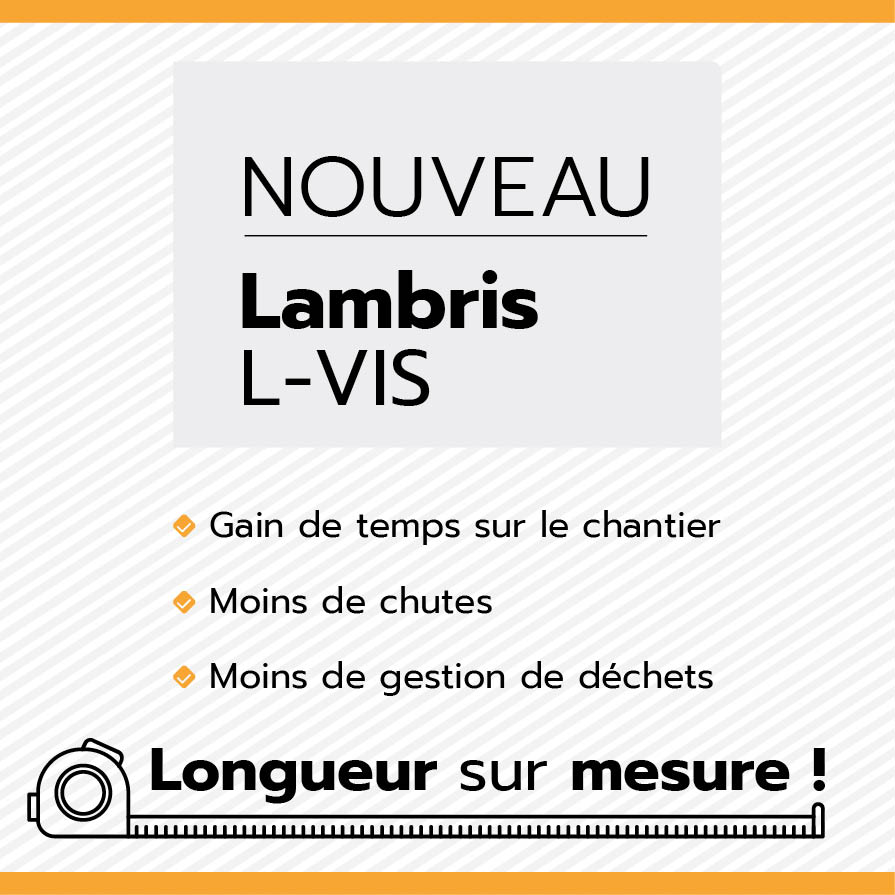 Nouveau Lambris L-VIS